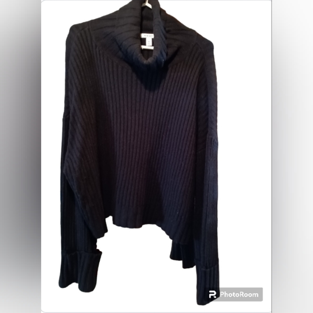 Nine West Turtleneck Sweater Black